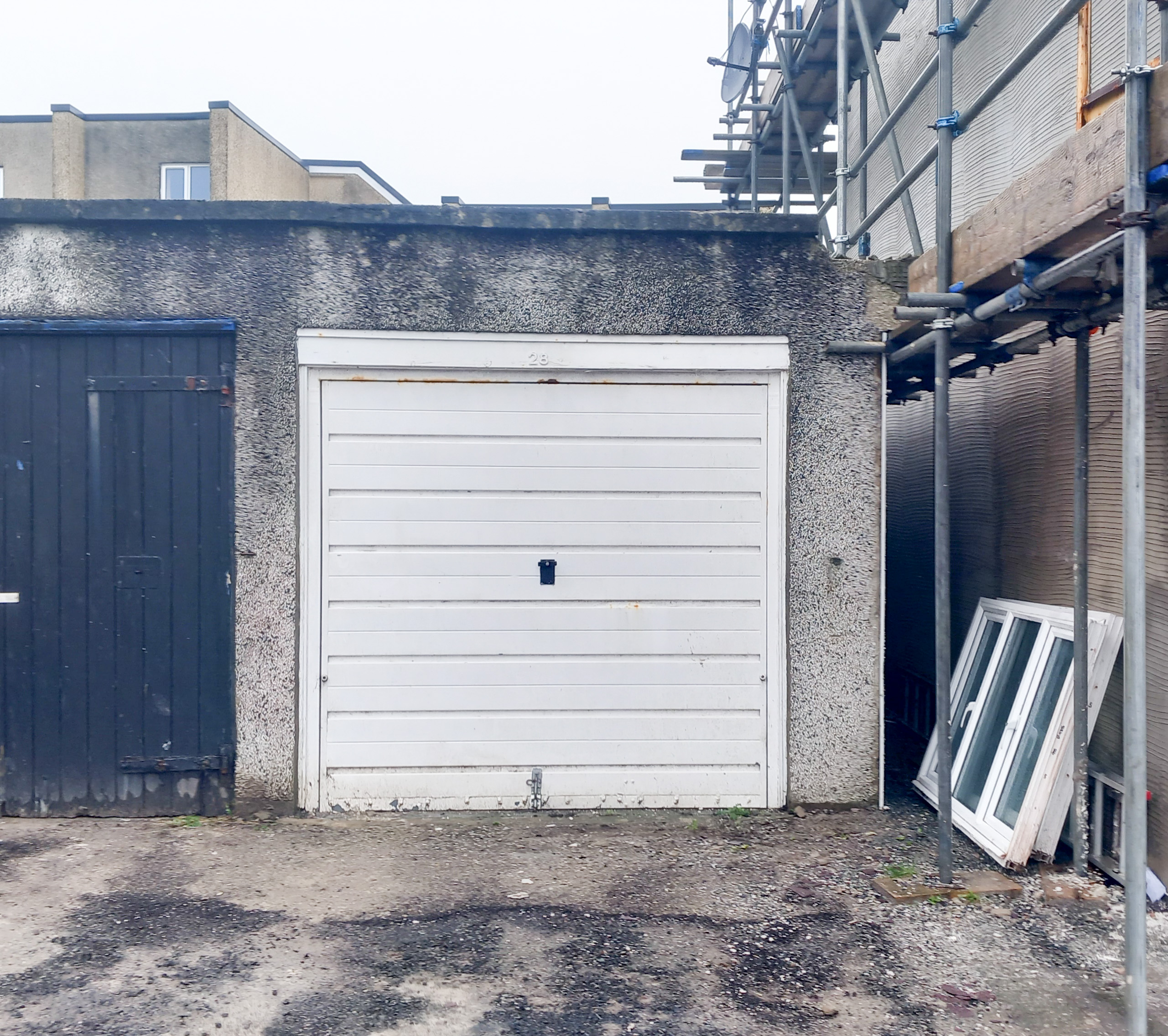 Garage at Pennant Estate, Llangefni